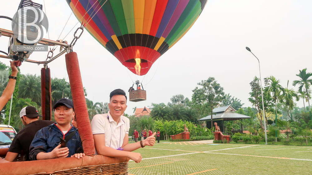 Trải nghiệm du ngoạn bằng khinh khí cầu ở Chiang Mai (Hot Air Balloon)